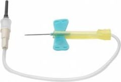 BD Vacutainer® Safety-Lok™ blood collection set with 7" tubing, 23G x 0.75", with luer adapter