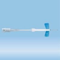 Safety-Multifly® needle, 23G x 3/4'', blue, tube length: 80 mm