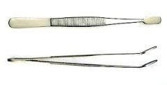 D510 - D-Squame Angular Tweezers 4"