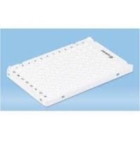 PCR plate half skirt, 96 well, white, Low Profile, 100 µl, PCR Performance Tested, Polypropylene