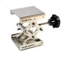  Labs Stainless Steel Lab Jack - 3"x2.8" Surface - 6" max height - Dynamic Load - 2kg Static Strength - 15kg