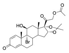 9α-Bromodesonide-21-Acetate