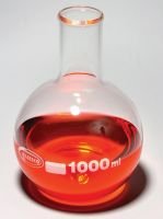 Boiling Flasks, Flat Bottom, Borosilicate Glass