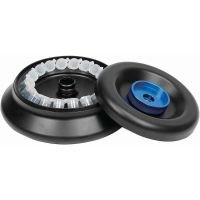 18 Place Rotor, 5mL Conical Bottom Tubes, 6000rpm max, Aluminum, for 222.GCCMP