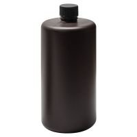 1000mL Amber Narrow Mouth Bottle, 90x202mm, 28mm Closure