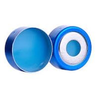 20mm Red, Blue BiMetal Seal, 0.118" PTFE/Silicone