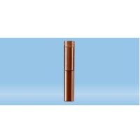 Screw cap tube, 5 ml, 92 x 15.3 mm, conical false bottom, flat tube bottom, Polypropylene, without cap