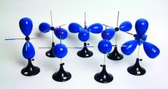 Set of Seven Molecular Orbit Models