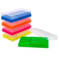 PCR Work Racks, with Lids, holds 32 x 0.2mL PCR Tubes, 16 x 0.5mL PCR Tubes, 24 x 1.5/2.0mL Microcentrifuge Tubes