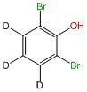 2,6-Dibromophenol-3,4,5-d3