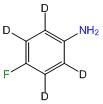 4-Fluoroaniline-2,3,5,6-d4