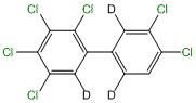 2,3,3′,4,4′,5-Hexachlorobiphenyl-2′,6,6′-d3