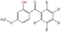 2-Hydroxy-4-methoxybenzophenone-2′,3′,4′,5′,6′-d5