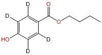n-Butyl 4-Hydroxybenzoate-2,3,5,6-d4