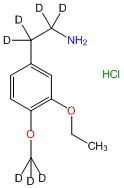2-(3-Ethoxy-4-methoxy-d3-phenyl)ethyl-1,1,2,2-d4-amine HCl
