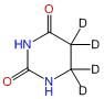 5,6-Dihydrouracil-5,5,6,6-d4