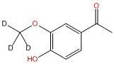 4’-Hydroxy-3’-methoxy-d3-acetophenone