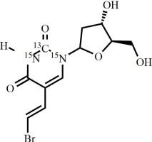Brivudine-13C-15N2