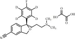 (-)-(R)-Citalopram-d4 Oxalate