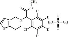 rac-Clopidogrel-d4 Hydrogen Sulfate