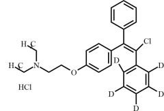 trans-Clomiphene-d5 HCl (Enclomiphene-d5 HCl)