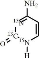 Cytosine-13C-15N2