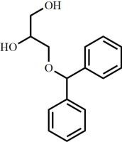 Diphenhydramine Related Compound [3-(Benzyhdryloxy)propane-1,2-diol]
