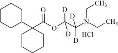Dicycloverine-d4 HCl (Dicyclomine-d4 HCl)