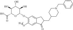 5-O-Desmethyl Donepezil Glucuronide (Mixture of Diastereomers)