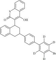 Difethialone-d4 (Mixture of Diastereomers)
