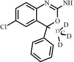 N-Desethyl Etifoxine-13C-d3