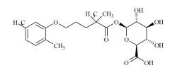 Gemfibrozil Acyl beta-D-Glucuronide