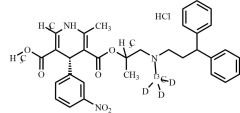 (R)-Lercanidipine-13C-d3 HCl
