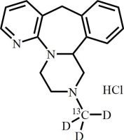 Mirtazapine-13C-d3 HCl