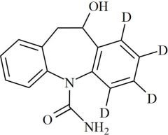 10,11-Dihydro-10-Hydroxy Carbamazepine-d4 (rac-Licarbazepine-d4)