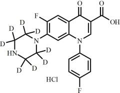 Sarafloxacin-d8 HCl