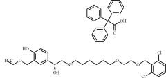 Vilanterol Impurity 12 Triphenylacetate (R-Isomer)
