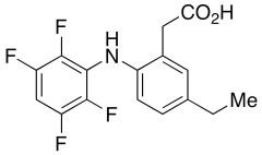 5-Ethyl-2-[(2,3,5,6-tetrafluorophenyl)amino]benzeneacetic Acid