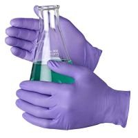 Kimberly-Clark® Safe skin Purple Nitrile Gloves - Powder-Free
