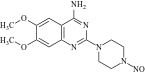 N-Nitroso Terazosin EP Impurity C (N-Nitroso Terazosin USP Related Compound A (Free Form), N-Nitroso Doxazosin EP Impurity G, N-Nitroso Prazosin EP Impurity C)