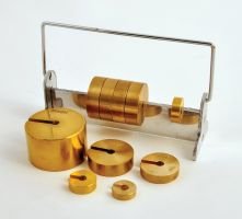 Deluxe Slotted Weight Set of 10, Brass