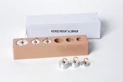 Hooked Weight Set of 6, Aluminum