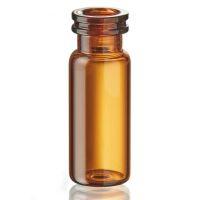 Chromatography Vial, 2mL, Amber Glass, Screw Closure, 9mm Large Opening, 12x32mm