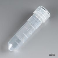 Microtube, 2mL, Attached Screw Cap, with O-Ring, STERILE, PP