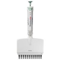 Pipette, Fully Autoclavable, 12-Channel, Adjustable volume, 5 - 50ul, Green