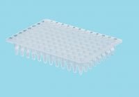 96 PCR Plate without skirt, 200 µl, Tested, polypropylene