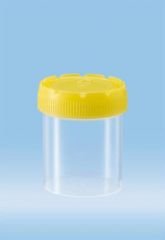 Tube 70ml, Polypropylene, Assembled Yellow Cap, With & Without Label