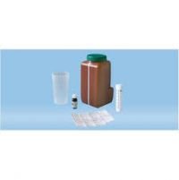 UriSet 24, with stabiliser, 3 l, with transport tube 30 ml, brown, with light protection, graduated