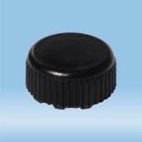 Screw cap, black,Violet sterile, suitable for screw cap micro tubes