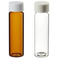 60mL Clear Vial, 24-414mm Open Top White Polypropylene Closure